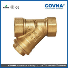 Hot sale Brass oil duplex water sink basket y-strainer